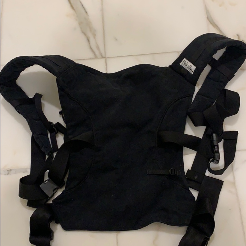 Catbird baby carrier with additional support belt